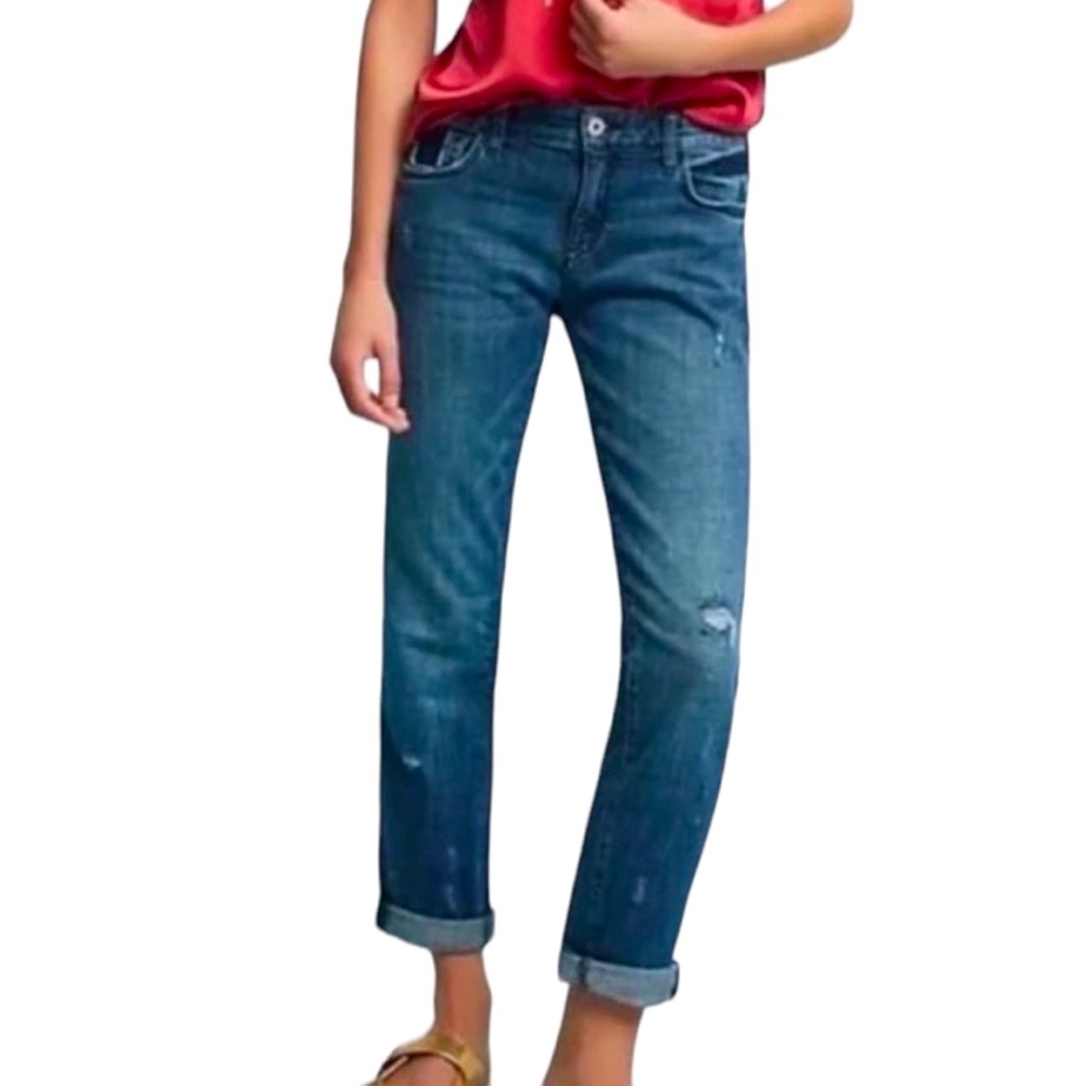 Pilcro and the Letterpress Slim Boyfriend Jeans size 25